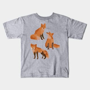 Fox Painting Kids T-Shirt